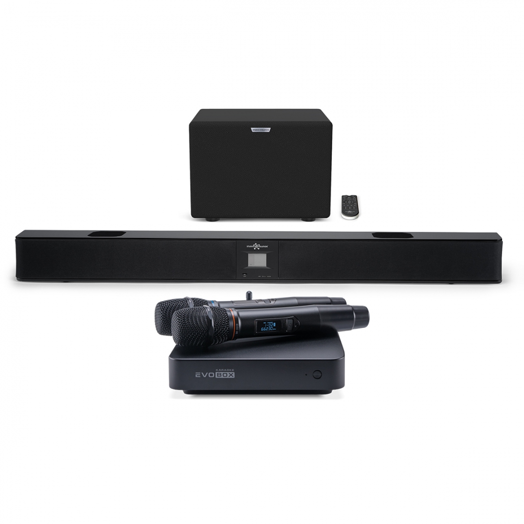 караоке-комплект EVOBOX Plus + EvoSound Bar (саундбар с караоке) в Балахне