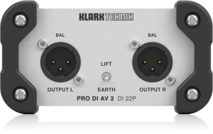 Klark Teknik DI 22P пассивный стерео директ-бокс в Балахне