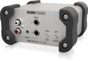 Klark Teknik DI 22P пассивный стерео директ-бокс в Балахне