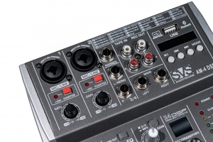 SVS Audiotechnik mixers AM-4 DSP Аналоговый микшерный пульт, 4-канала в Балахне